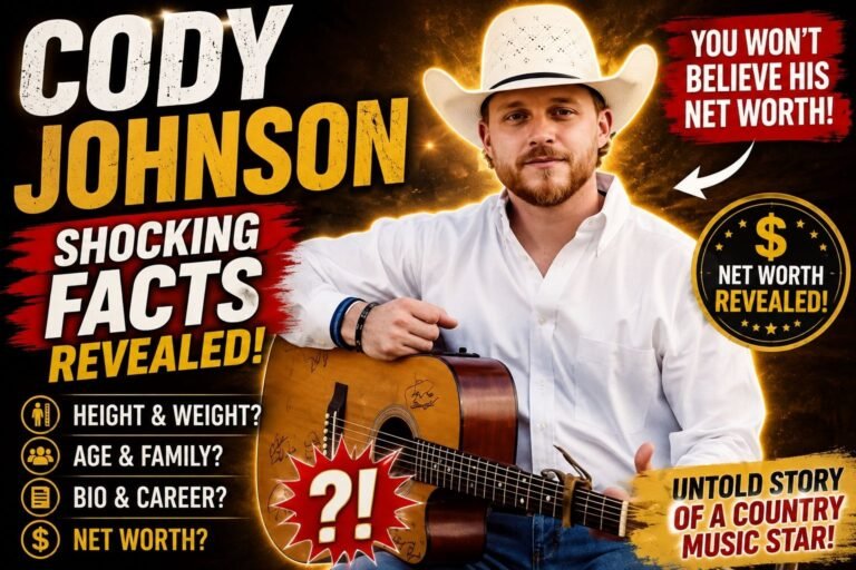 Cody Johnson_ The Story Behind the Country Star — Age, Height & Net Worth