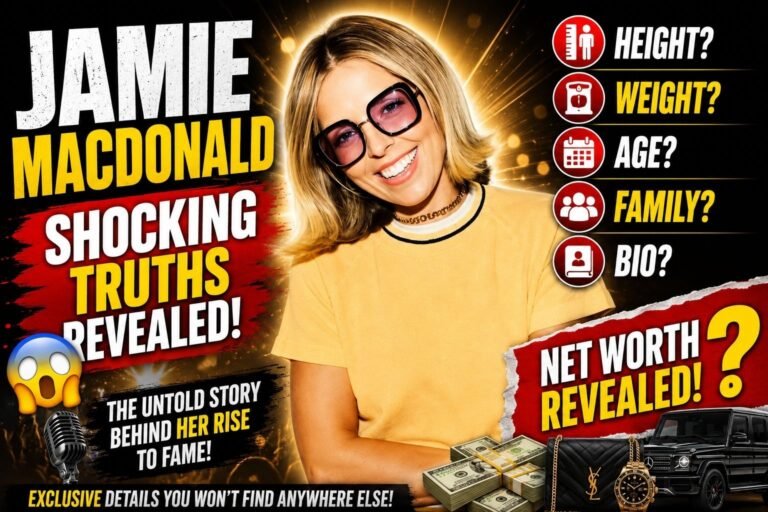 Jamie Macdonald: What You Didn’t Know About the Singer — Age, Family & Net Worth