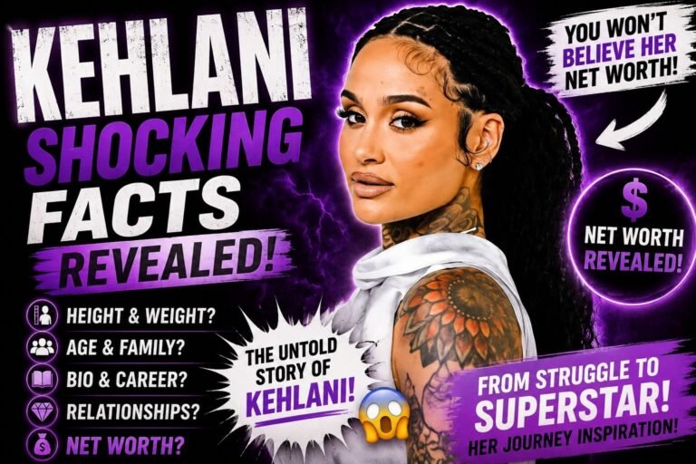 Kehlani Singer The Untold Story Behind the R&B Star — Age, Height & Net Worth