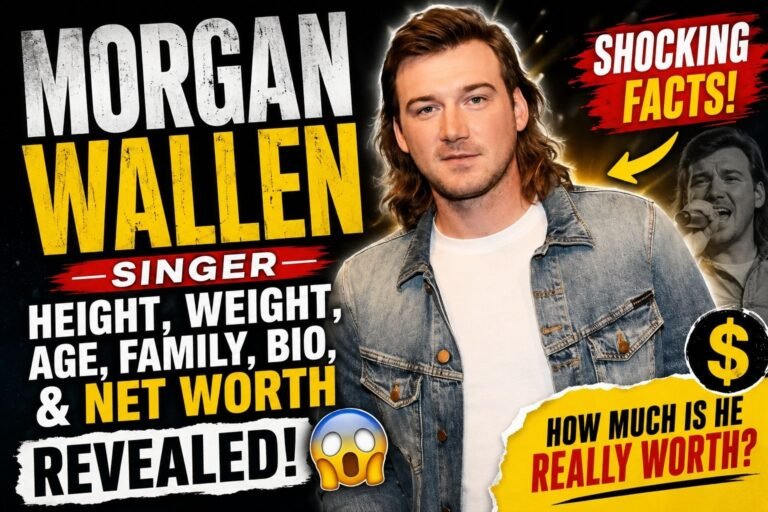 Morgan Wallen: How Tall Is He REALLY? Age, Family, Career & Net Worth Revealed