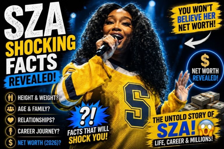 SZA Singer Height, Weight, Age, Family, Bio, & Net Worth (2026)