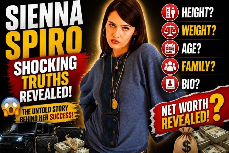 Sienna Spiro Singer: The Rising Star Everyone Is Talking About — Age, Height & Net Worth