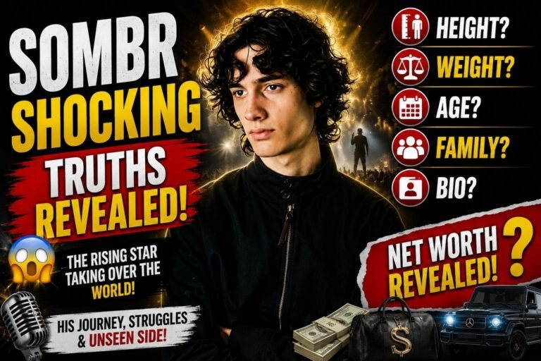 Sombr: Who Is This Mysterious Rising Star ? Age, Height, Family & Net Worth