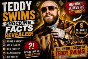 Teddy Swims Singer: How Tall Is He REALLY_ Age, Family & Net Worth Revealed