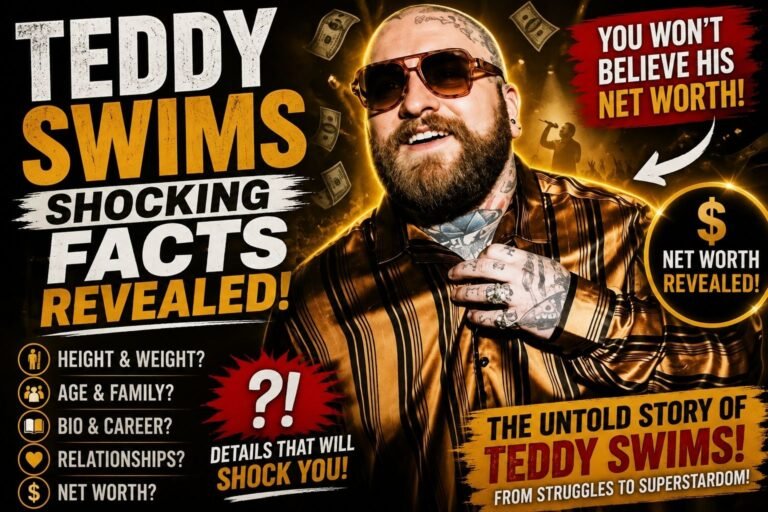 Teddy Swims Singer: How Tall Is He REALLY_ Age, Family & Net Worth Revealed