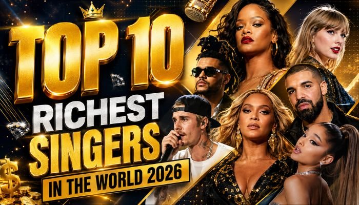 Top 50 Richest Singers in the World 2026: Net Worth