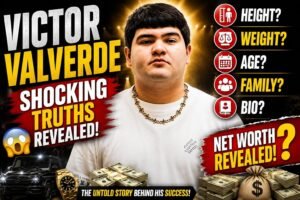 Victor Valverde Who Is the Rising Singer_ Age, Height, Family & Net Worth