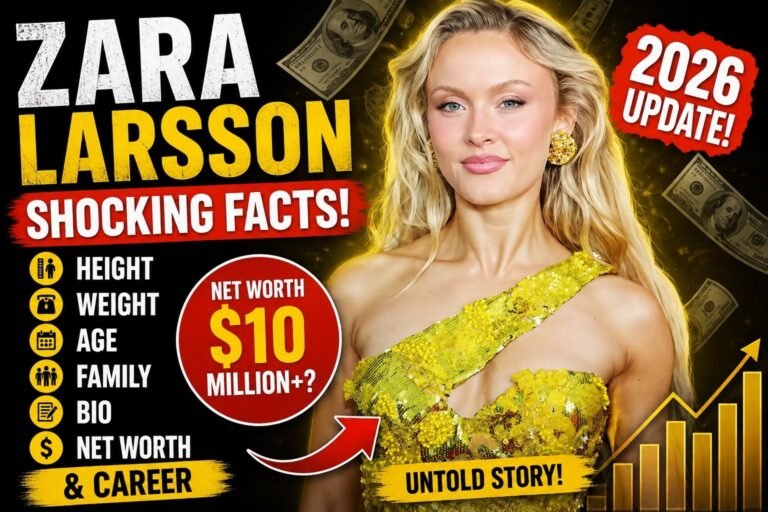 Zara Larsson :The Story Behind the Superstar — Age, Height, Career & Net Worth